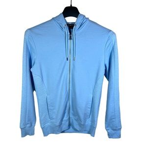 International Concept Men’s Cool Blue Sweater With Zipper Size SX $99